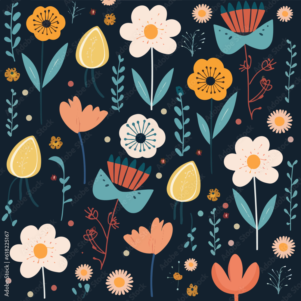 seamless floral pattern seamless floral pattern
