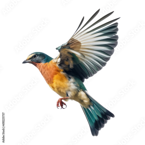 bird isolated on transparent background cutout
