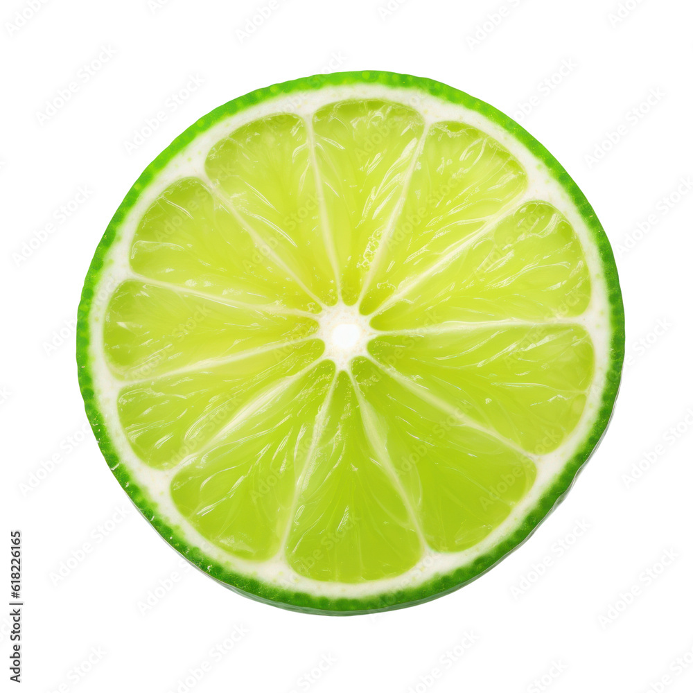 lime slice isolated on transparent background cutout lime slice isolated on transparent background cutout
