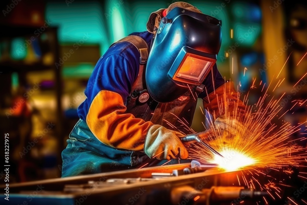 Welding is a fabrication process AI Generated Welding is a fabrication process AI Generated