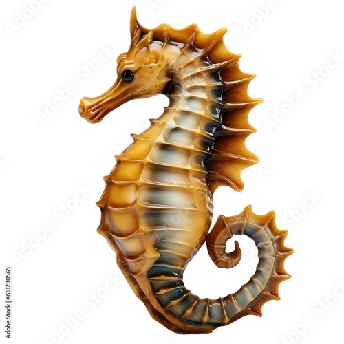 Seahorse on transparent png background