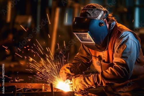  Welding is a fabrication process AI Generated © NikahGeh