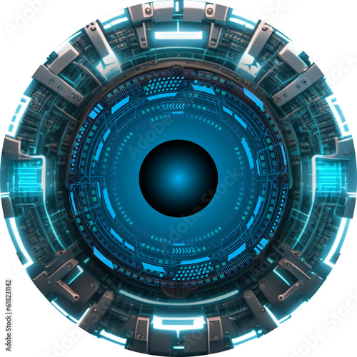 eye technology concept