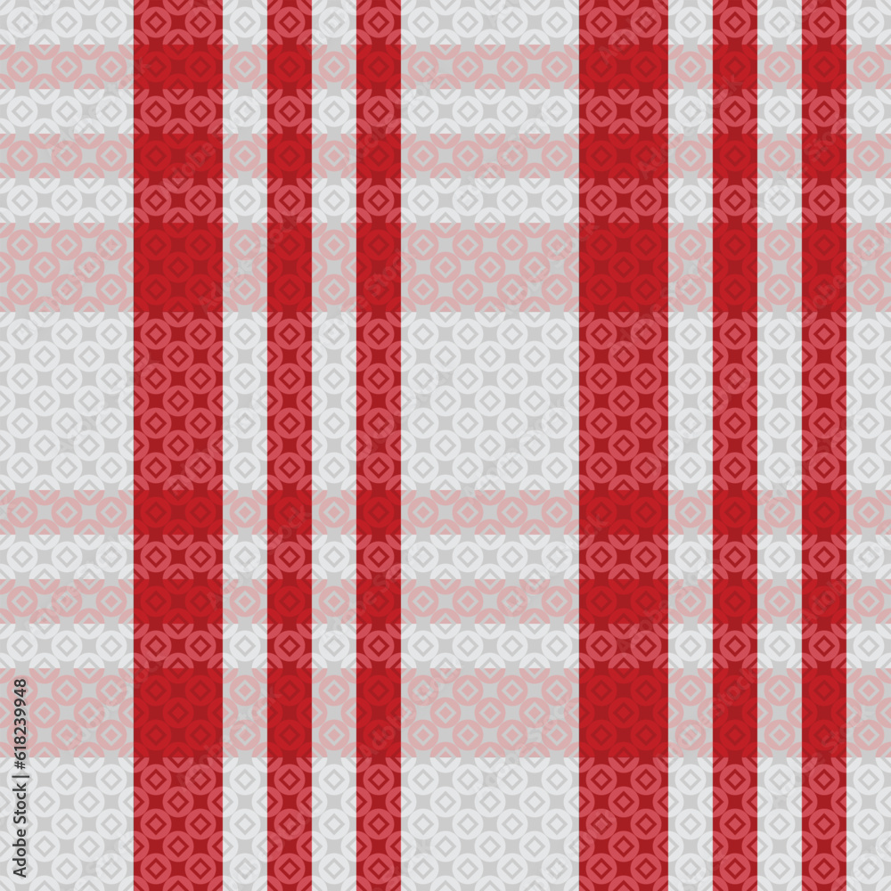 Naklejka premium Tartan Plaid Seamless Pattern. Tartan Seamless Pattern. Template for Design Ornament. Seamless Fabric Texture. Vector Illustration