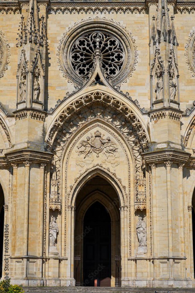 Gateway to the Orléans Cathedral of Sainte Croix (