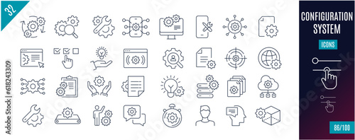 Best collection Configuration line icons