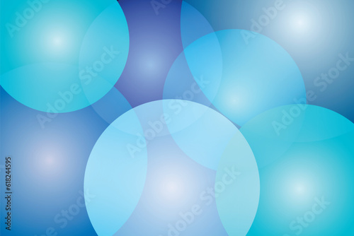 Colorful circle gradients background - stock illustration