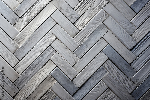 Gray Washed  Parquet flooring with a trendy gray washed finish  types of parquet background  textures Generative AI
