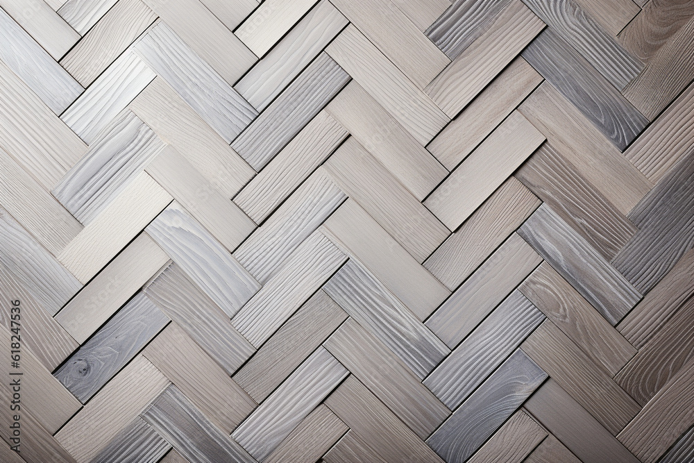 Gray Washed: Parquet flooring with a trendy gray washed finish, types of parquet background, textures Generative AI Gray Washed: Parquet flooring with a trendy gray washed finish, types of parquet background, textures Generative AI