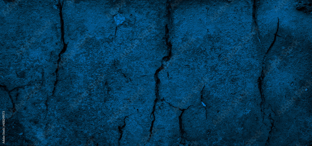macro photo of blue brick with visible texture. background