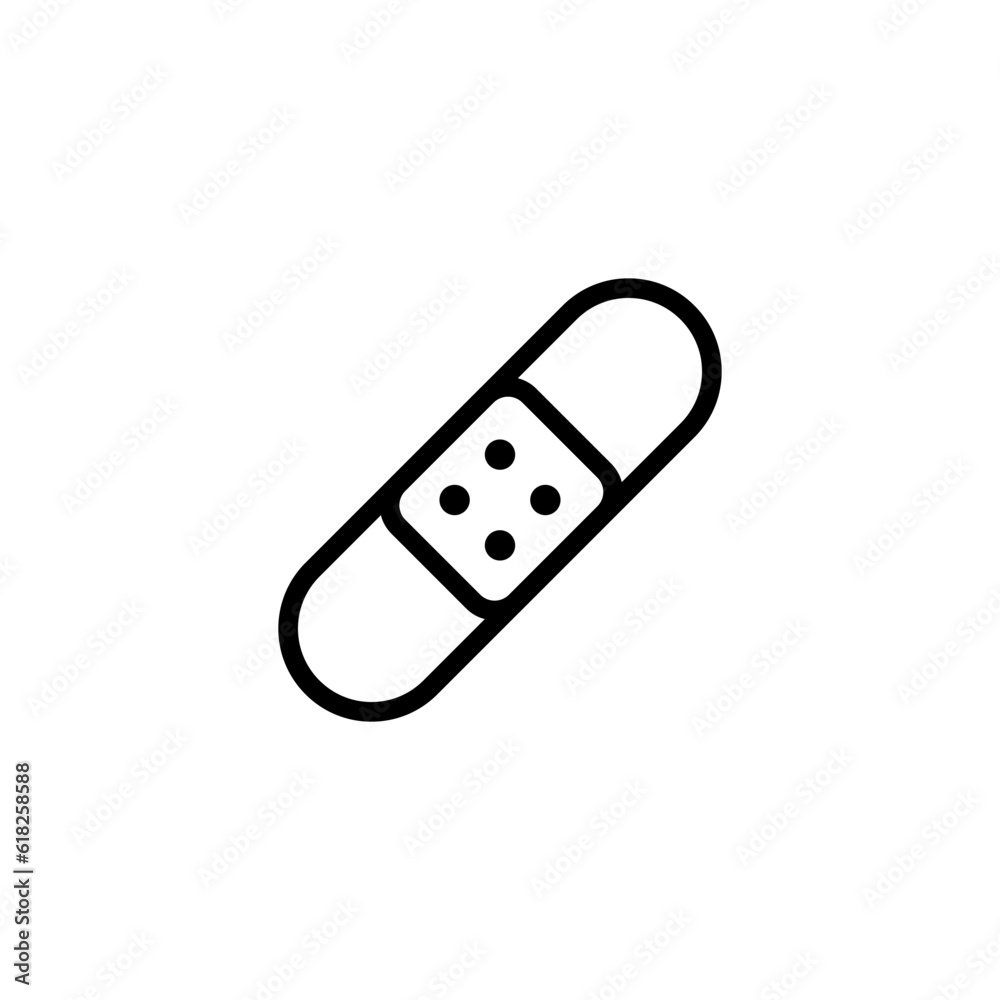 bandage plaster vector isolated on white background bandage plaster vector isolated on white background