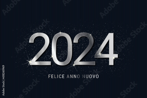 felice anno nuovo - buon anno 2024