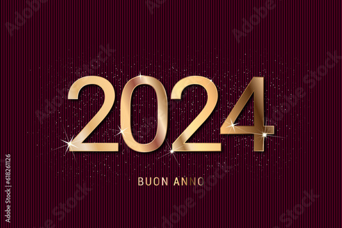 felice anno nuovo - buon anno 2024