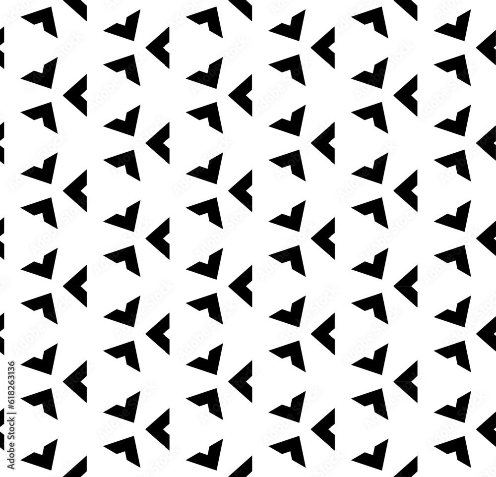 Black and white seamless pattern texture. Greyscale ornamental graphic design. Mosaic ornaments. Pattern template. Vector illustration. EPS10. Black and white seamless pattern texture. Greyscale ornamental graphic design. Mosaic ornaments. Pattern template. Vector illustration. EPS10.