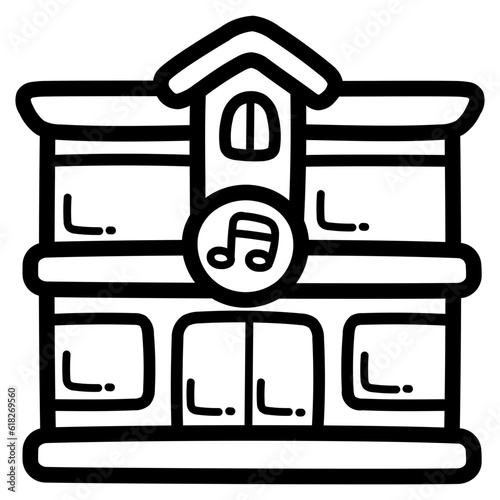 club line icon style