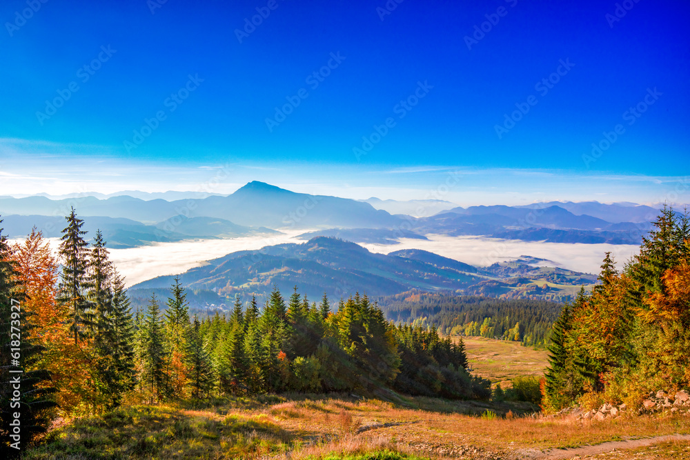 autumn in the mountains
