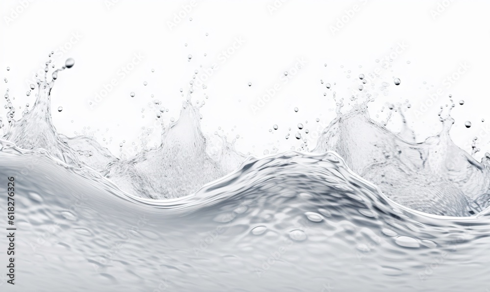 a white background with water splashing on it's side and a white background with water splashing on it's side and a white background with water. generative ai a white background with water splashing on it's side and a white background with water splashing on it's side and a white background with water. generative ai