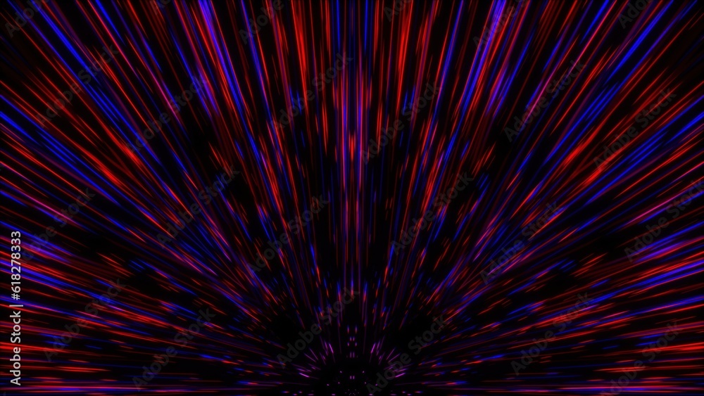 Abstract hyperspace background Abstract hyperspace background