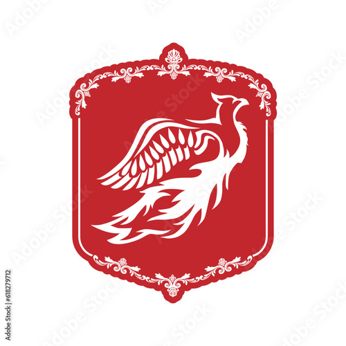 Phoenix Bird Logo Icon