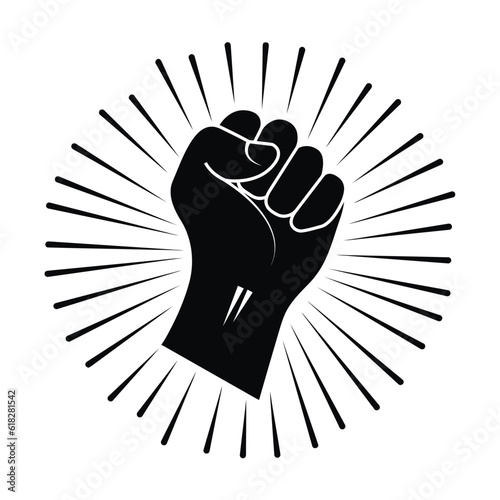 Elimination of Racial Discrimination stock illustration, Say no to Racism vector, protests! stock illustration