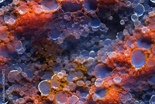 Nahtlos wiederholendes Muster Textur - Geode Kristall Nahaufnahme © Karat