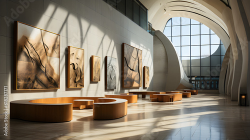 Canvastavla Modern interior art gallery
