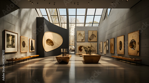 Modern interior art gallery