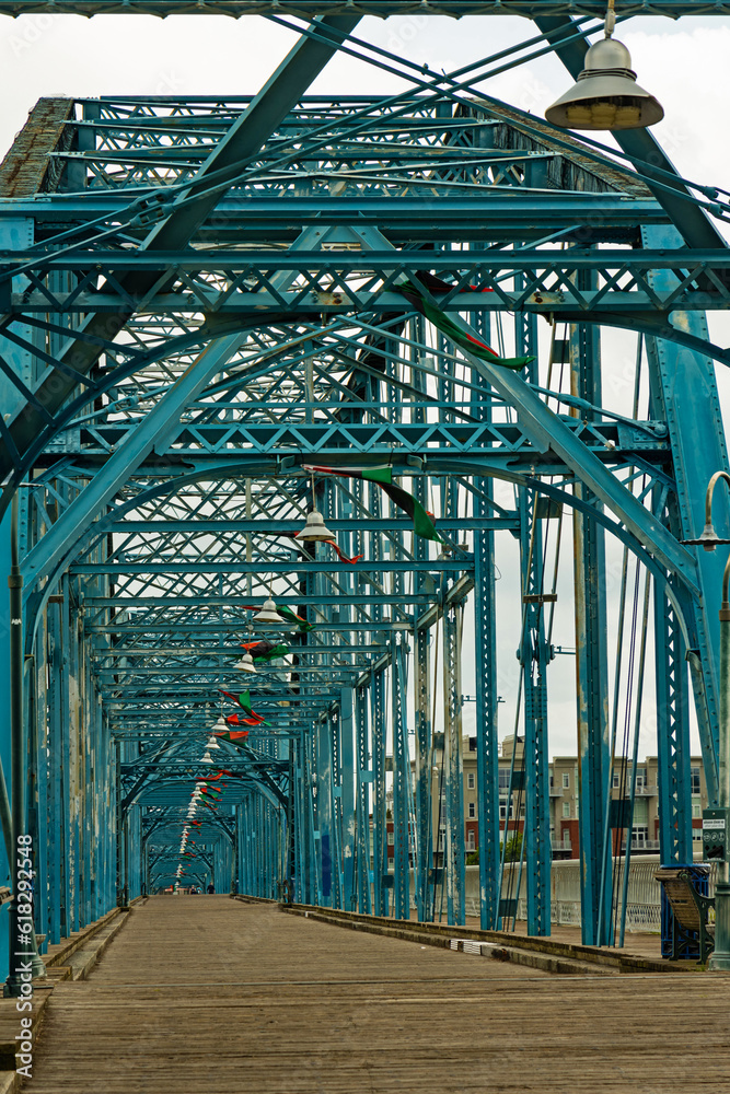Fototapeta premium Walnut Street Bridge in Chattanooga