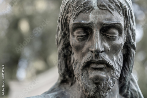 The face of Jesus Christ, the Son of God