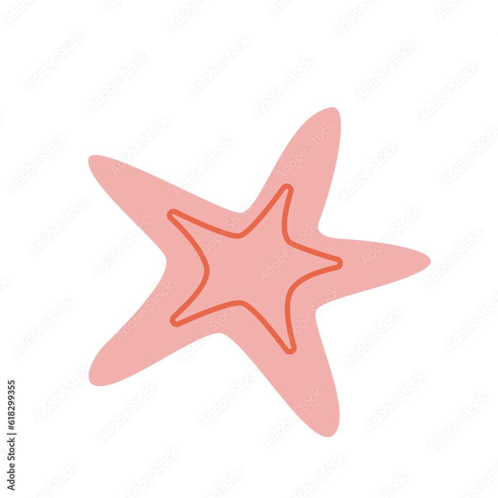 Vector seashell hand drawn Vector seashell hand drawn