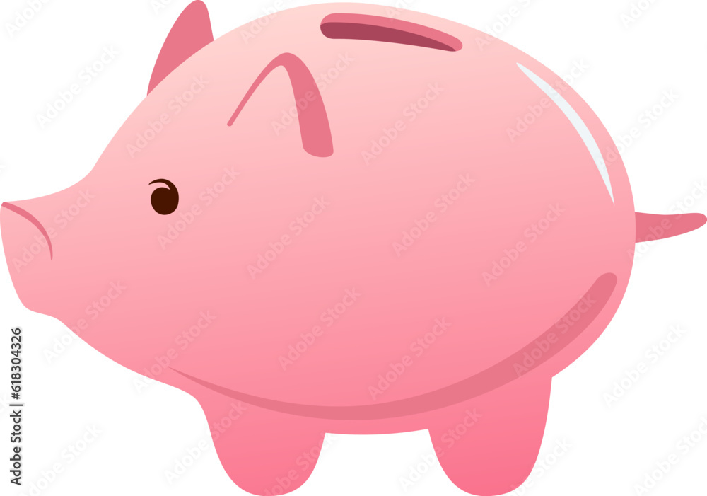 Fototapeta premium Piggy Bank Finance Savings Saving strategy Financial success