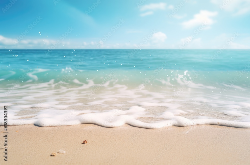 sand beach and sky, turquoise beach