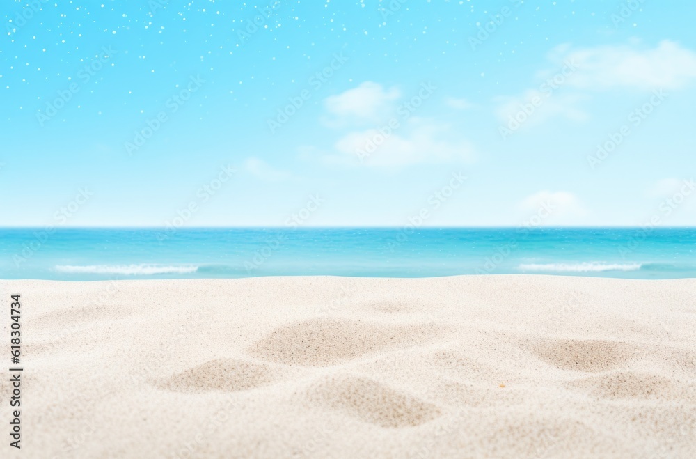 sand beach and sky, turquoise beach
