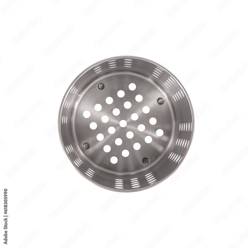 Stainless Steel Bucket isolated on white background Stainless Steel Bucket isolated on white background