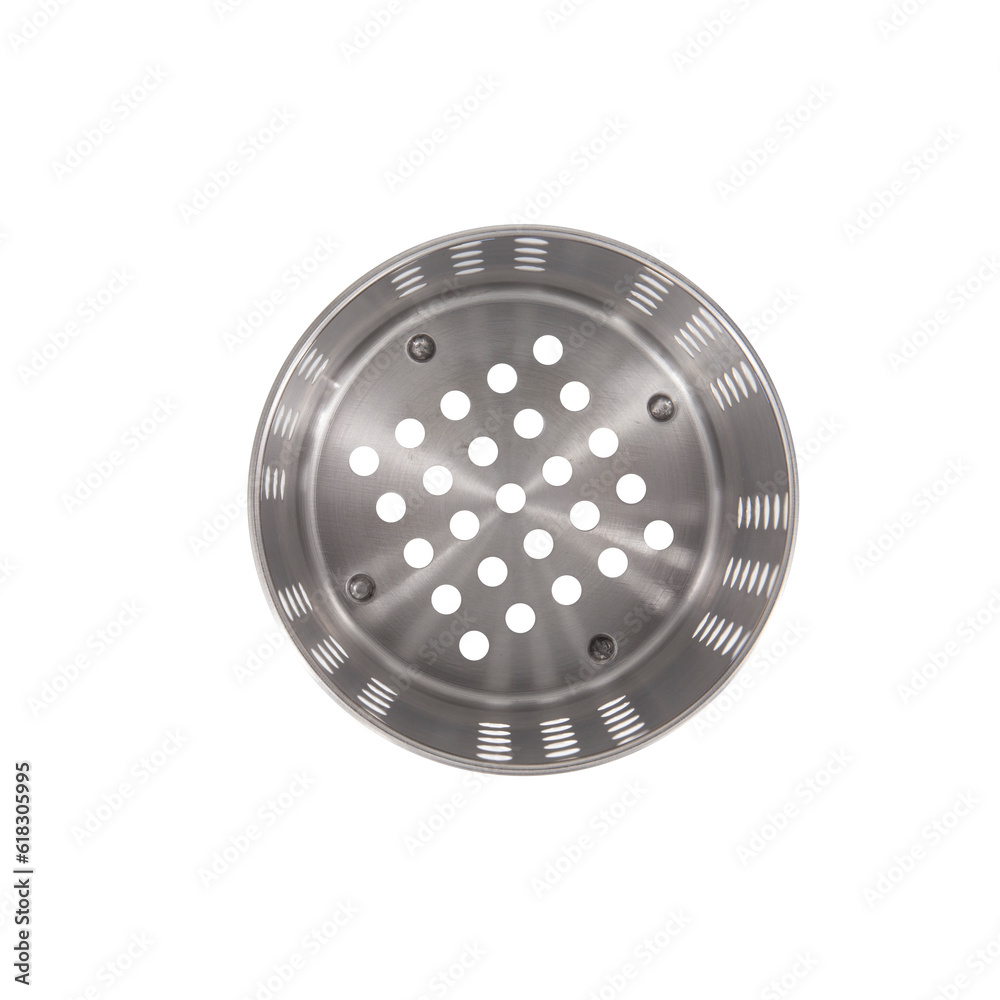Stainless Steel Bucket isolated on white background Stainless Steel Bucket isolated on white background