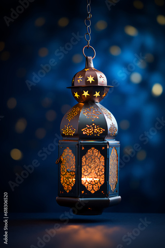 a lantern decor that captures the essence of Ramadan