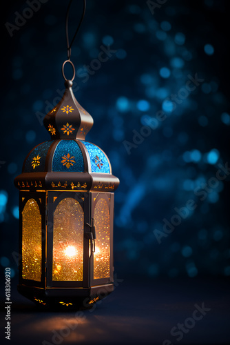 a lantern decor that captures the essence of Ramadan