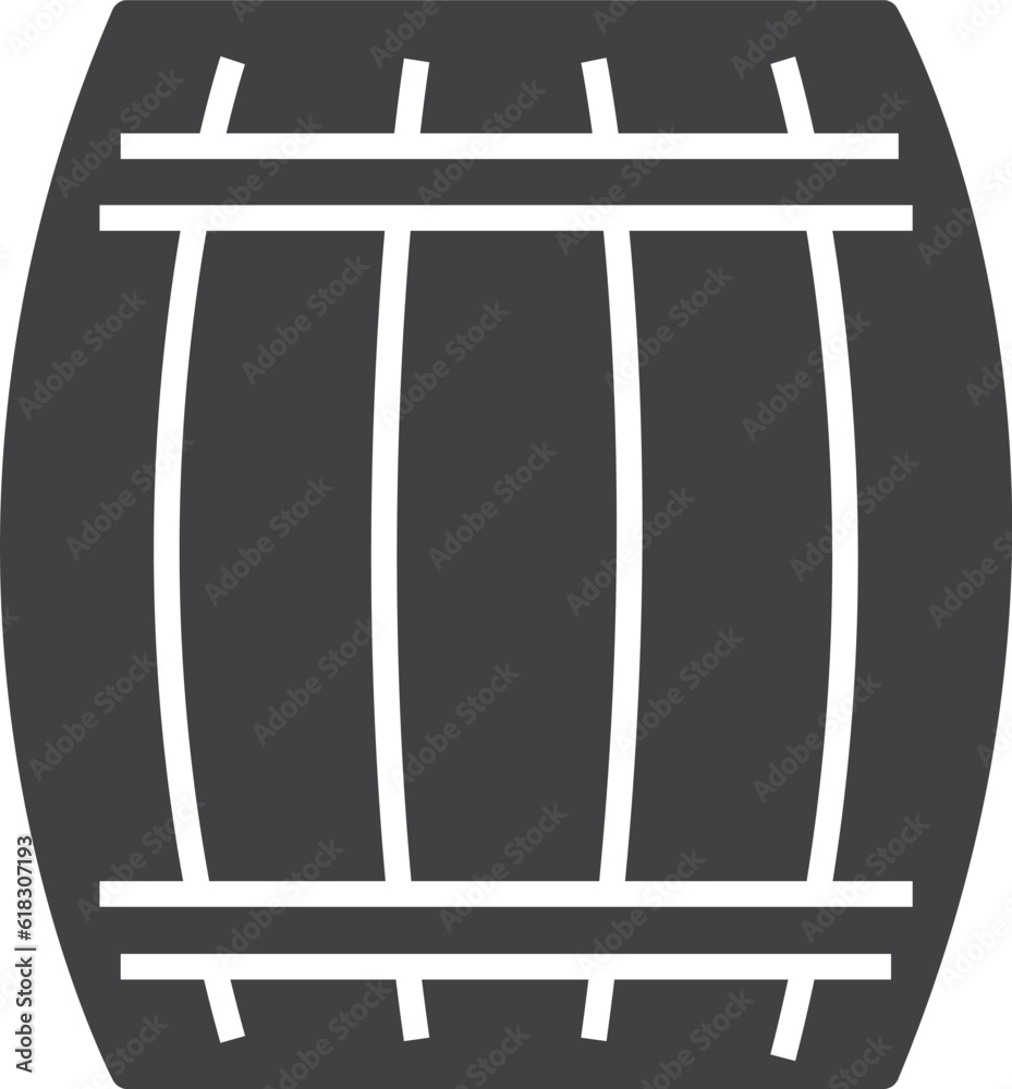 Wooden keg, barrel icon. Glyph version, Bar symbol, logo illustration, Beer barrel vector sign. Wooden keg, barrel icon. Glyph version, Bar symbol, logo illustration, Beer barrel vector sign.
