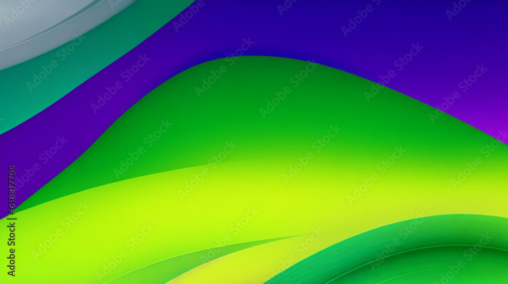 abstract green and blue background