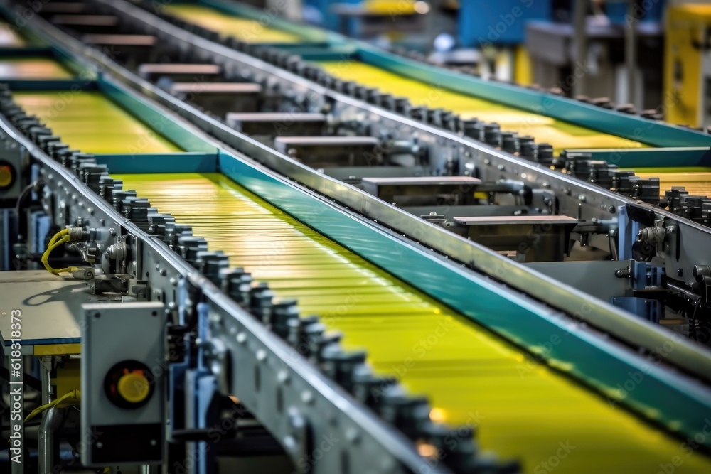 stock photo of inside factory conveyor belt production stock photo of inside factory conveyor belt production