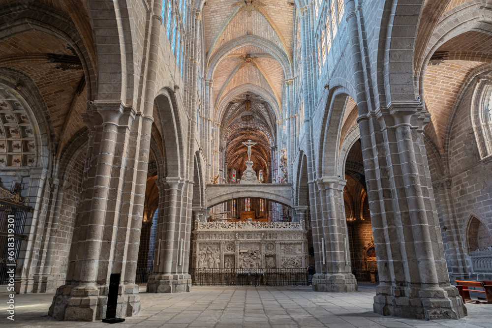 Catedral de Ávila, Castilla y León, España.