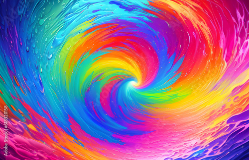 splash art a liquid cute pattern background made of pastel colors, concept graphic resources, generative ai