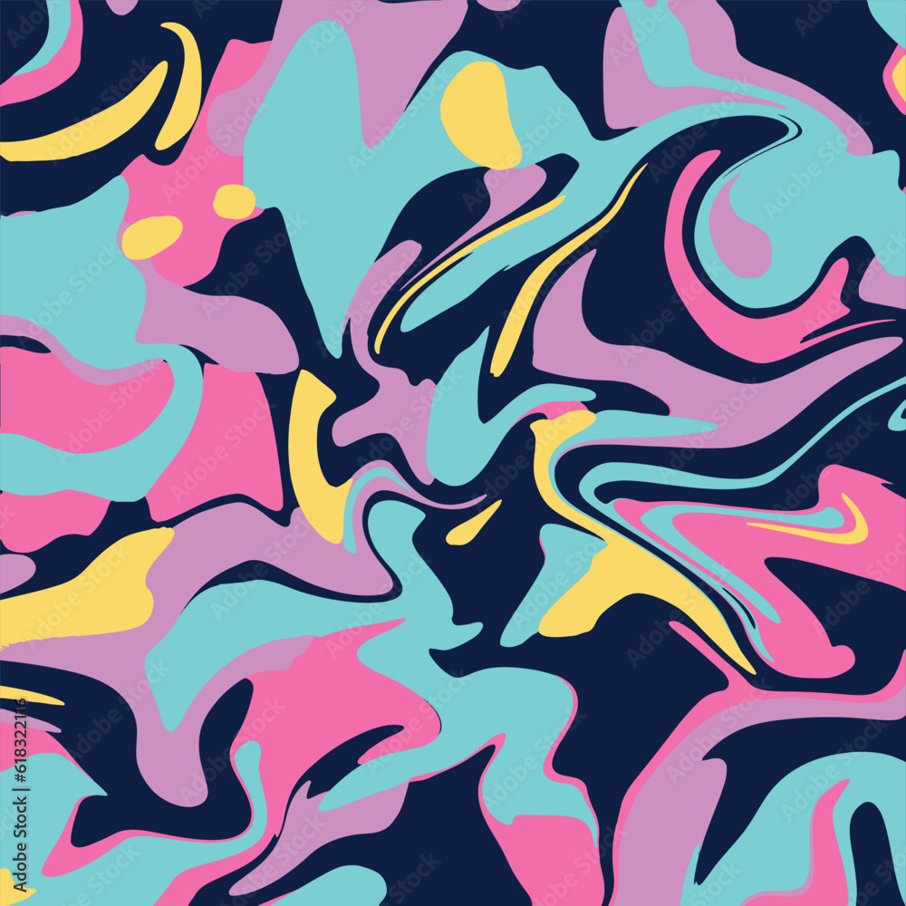 Colorful background. Liquid texture. Psychedelic background. Liquid wallpaper. Abstract background