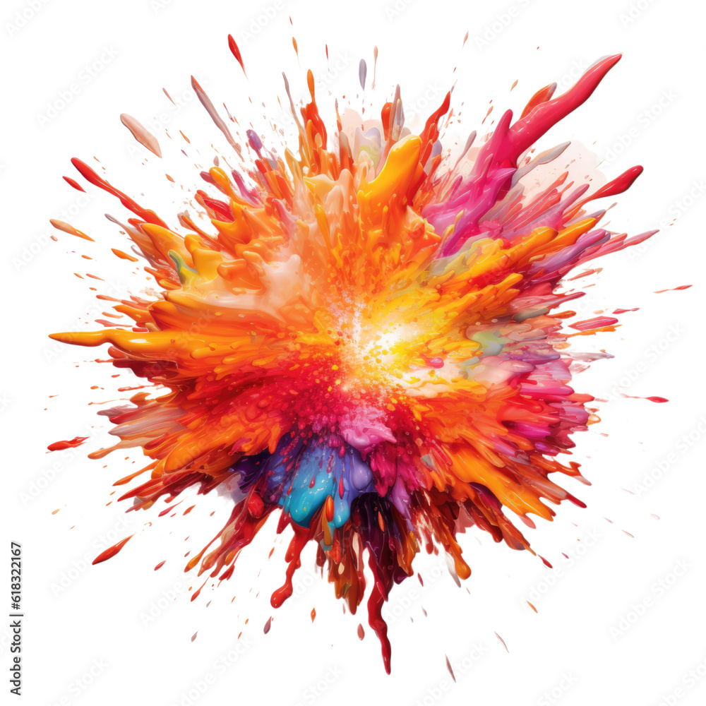 a burst of radiant energy emanating abstract shape, 3d render style, isolated on a transparent background, generative ai a burst of radiant energy emanating abstract shape, 3d render style, isolated on a transparent background, generative ai