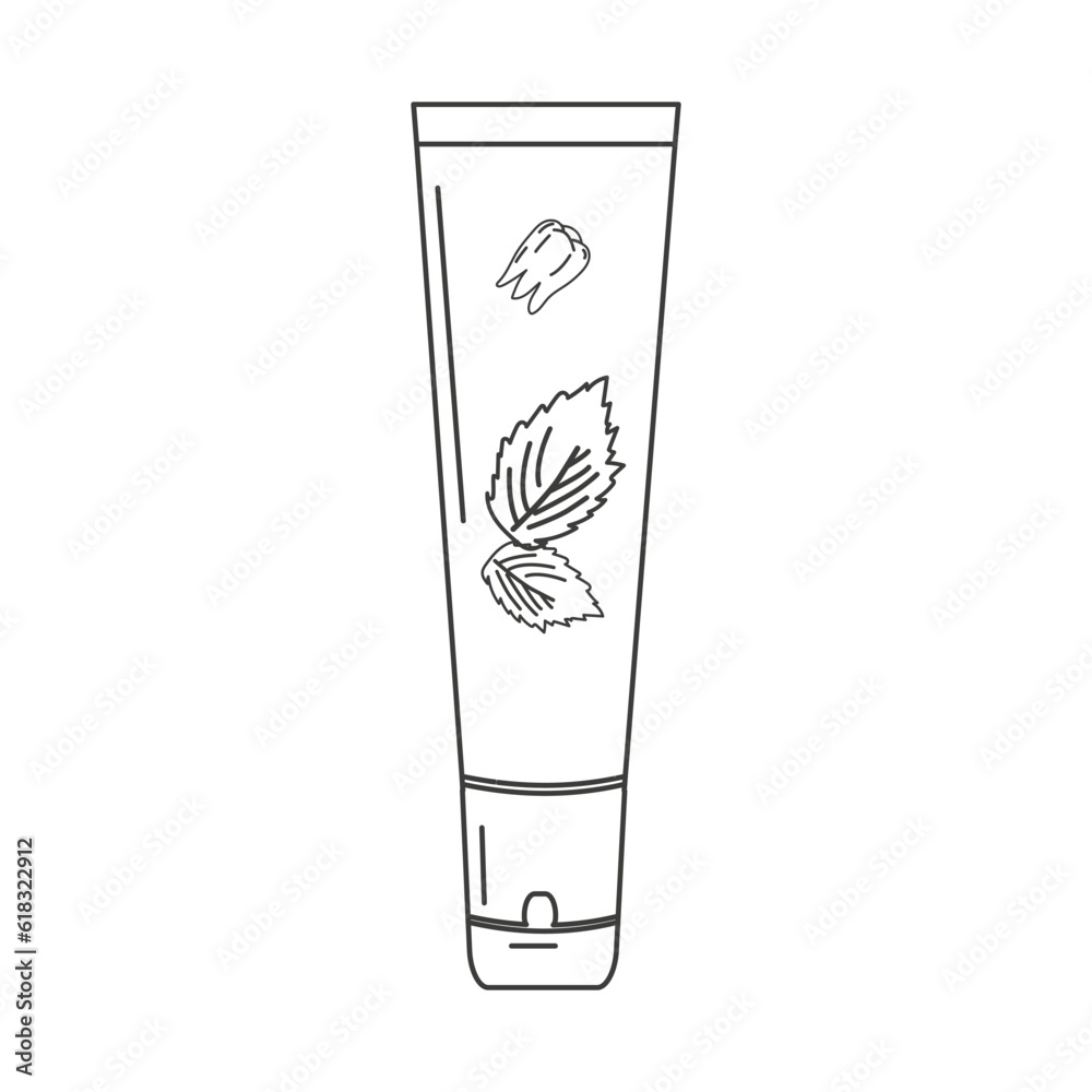 Dentistry. Oral hygiene. Care and treatment. Teeth. Tooth mint paste. Doodle style. Vector illustration. Dentistry. Oral hygiene. Care and treatment. Teeth. Tooth mint paste. Doodle style. Vector illustration.