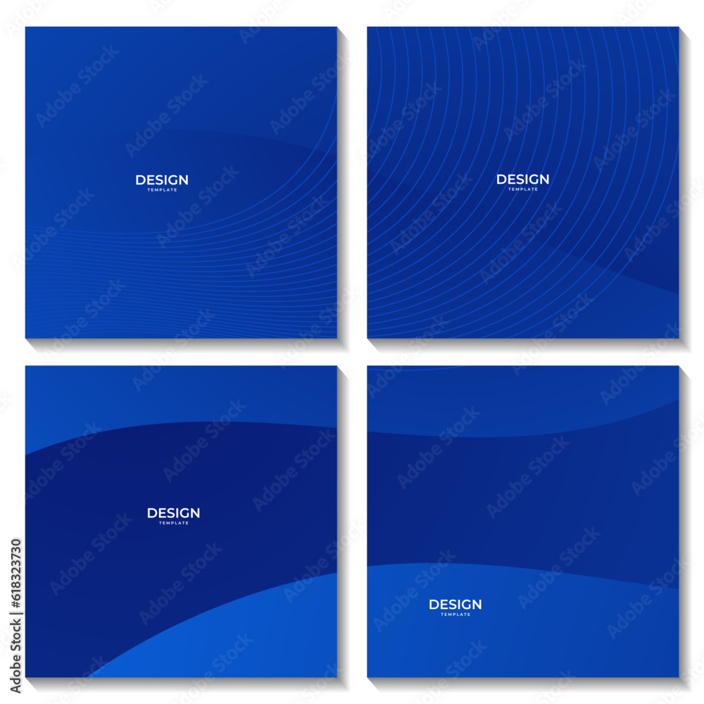 Fototapeta premium abstract dark blue wave background 