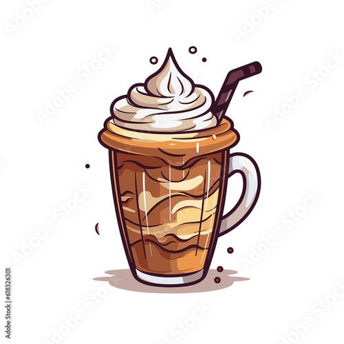 Cartoon Mocha , PNG Cartoon, Illustration