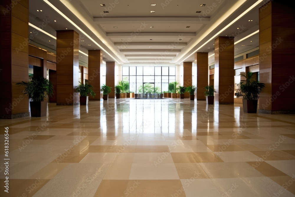 photo of empty inside lobby hotel Photography