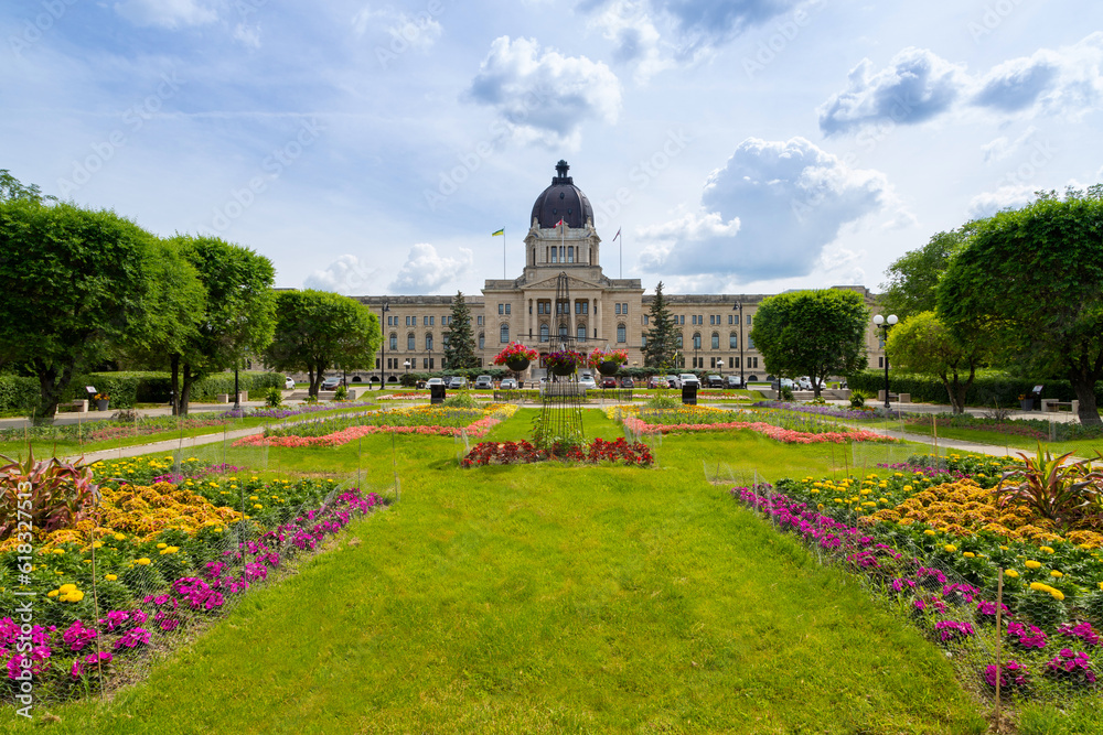 The Legislative Assembly of Saskatchewan in the City of Regina, Canada