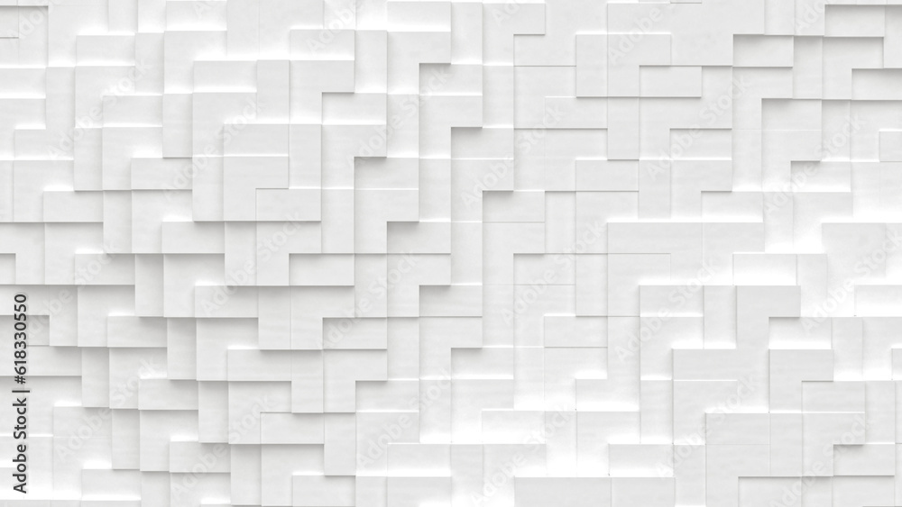 Background from random cubes, blocks Background from random cubes, blocks